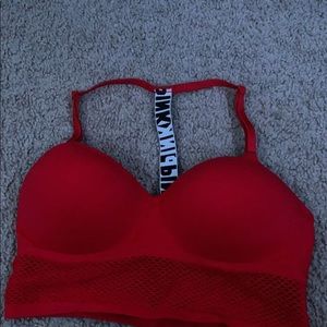 red Vs PINK bra